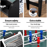 4FT Soccer Table Foosball Football Game Home Family Party Gift Playroom Blue