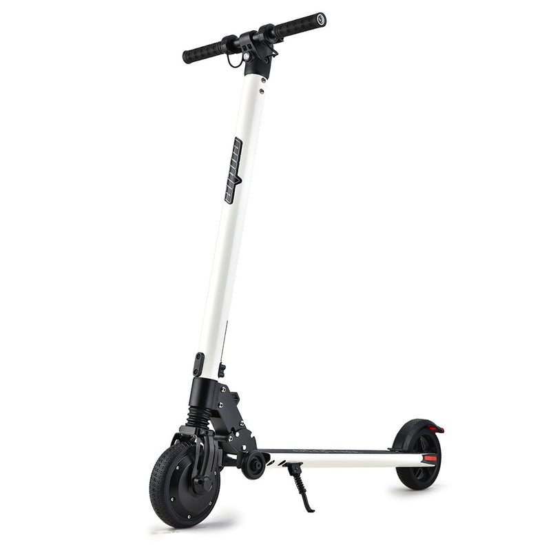 ALPHA Peak Electric Scooter 300W Power Up to 25km/h Adult Teens E-Scooter Easy Fold, White