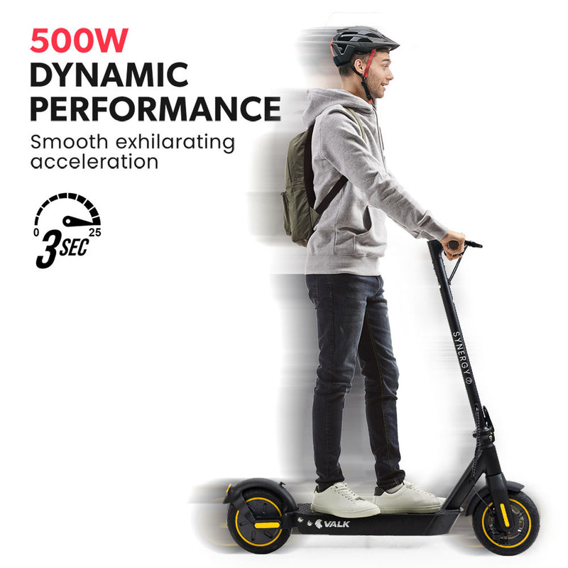 VALK Synergy 7 MkII 500W Electric Scooter 15Ah 37V Battery Foldable E-Scooter Adult Ride On