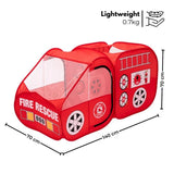 GOMINIMO Kids Fire fighting truck Tent (Red)