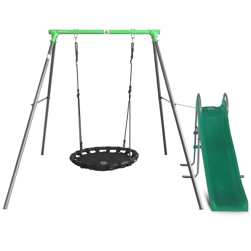 Lifespan Kids Cellar Metal Web with Slippery Slide