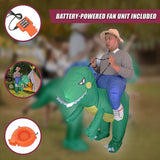 DINO Fancy Dress Inflatable Suit -Fan Operated Costume