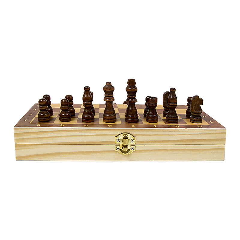 Chess Board Games Folding Large Chess Wooden Chessboard Set Wood Toy Gift