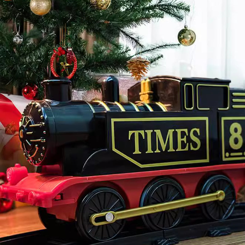 Electric Christmas Classic Train Toy Kids Set Railway Music With 16pcs Tracks AU STOCK